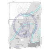NGA Nautical Chart 51201: Oued Sebou Panels: A. Entrance to Oued Sebou